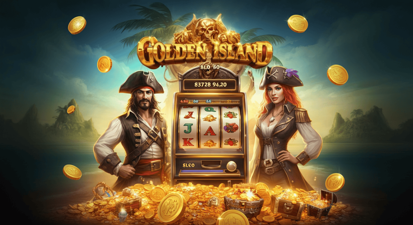 Golden Island 5GG Buka Peti Emas, Raup Cuan Fantastis!